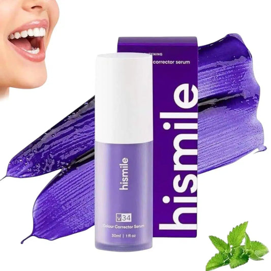 V34 Teeth Whitening Colour Corrector Serum - Purple Toothpaste 30ml